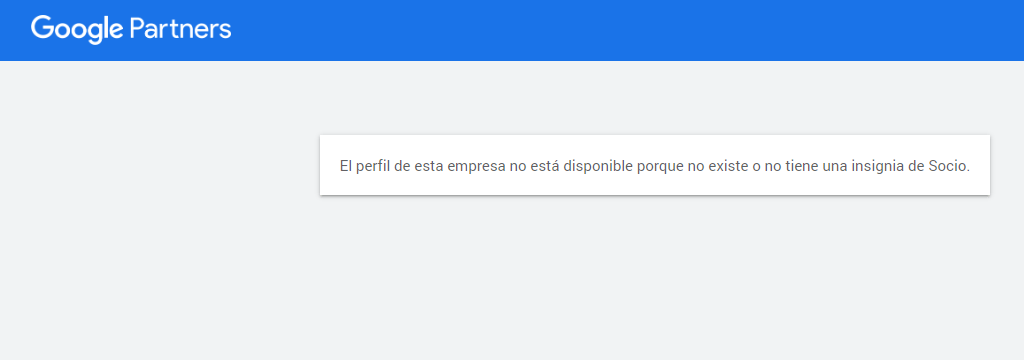 Certificación Google Partner